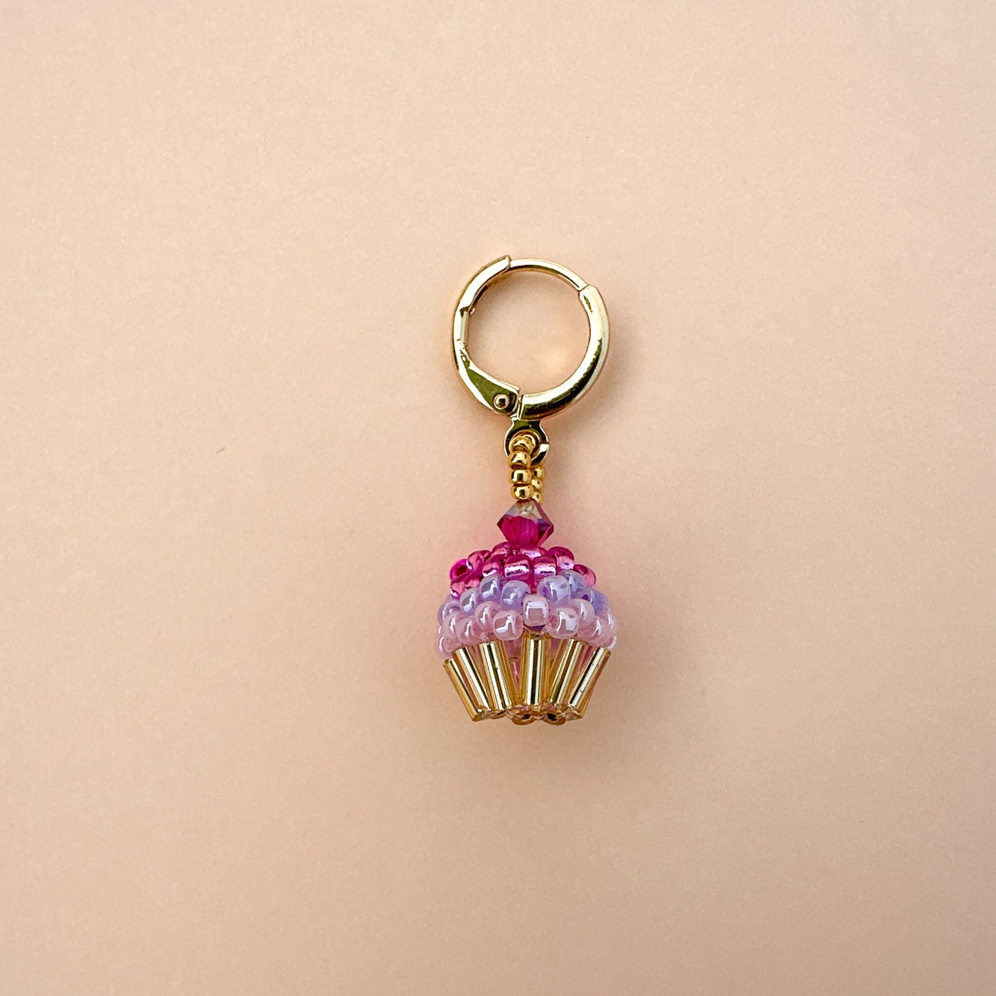Cupcake Earring & Charm