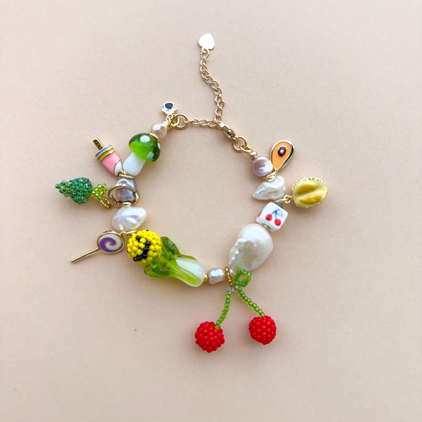 Mix  Beads Bracelet