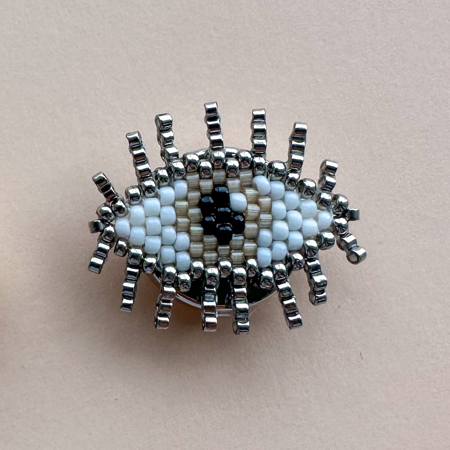 Evil Eye button cuff