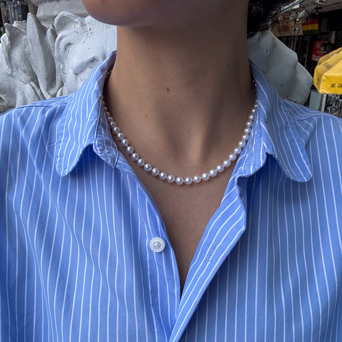 Fresh water pearl necklace