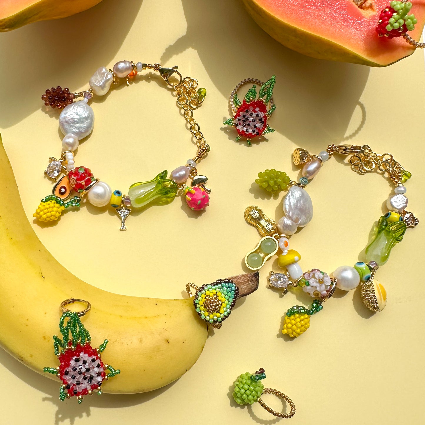 Mix  Beads Bracelet