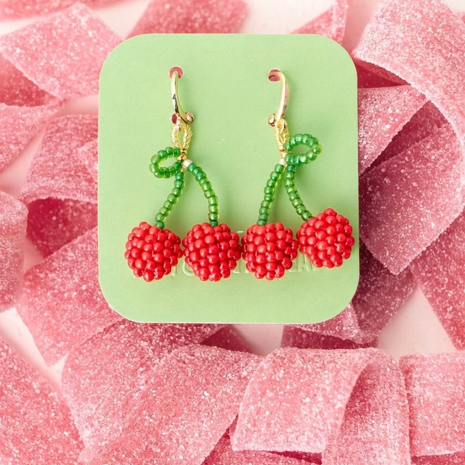 Cherry Earring & Charm