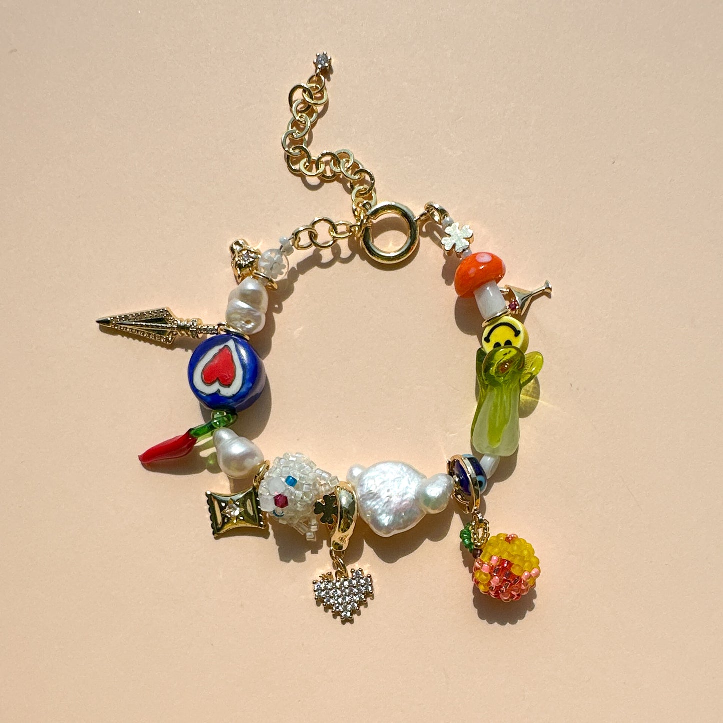 Mix  Beads Bracelet