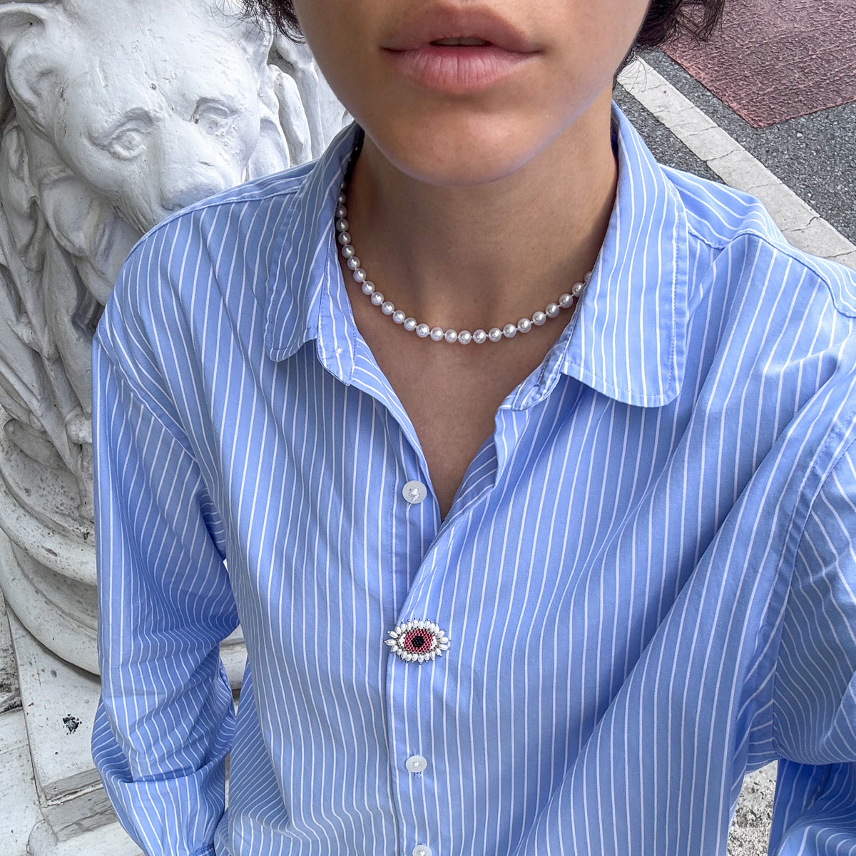 Fresh water pearl necklace